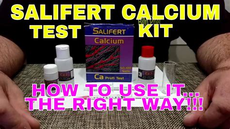 salifert calcium test kit drops to ml|hanna calcium checker instructions.